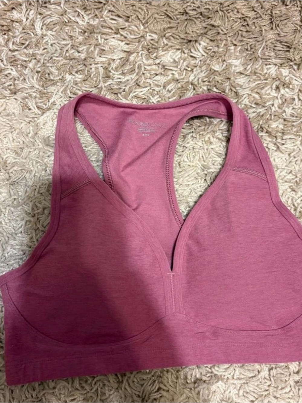 NWOT beyond yoga bra - Picture 2 of 5